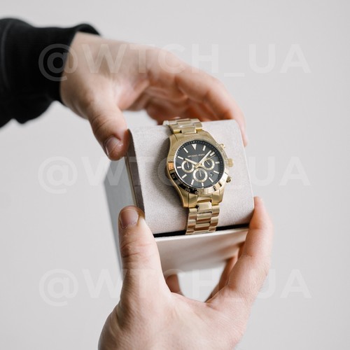 Orologio Uomo MICHAEL KORS MK8783 'Layton' Tono Oro