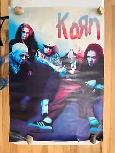 Vintage Korn Funky Poster Group Picture 1997 #6164 24x36 - Picture 1 of 4
