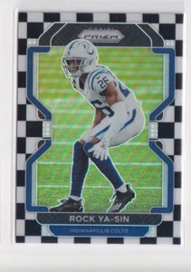 2021 Rock Ya-Sin Black White Checker Panini Prizm Retail SSP Checkerboard #28 - Picture 1 of 2