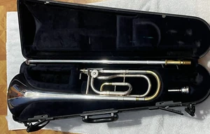Yamaha 448GS con boquilla Yamaha 48L.¡BUEN TROMBÓN PARA TOCAR!! VER FOTOS - Imagen 1 de 6