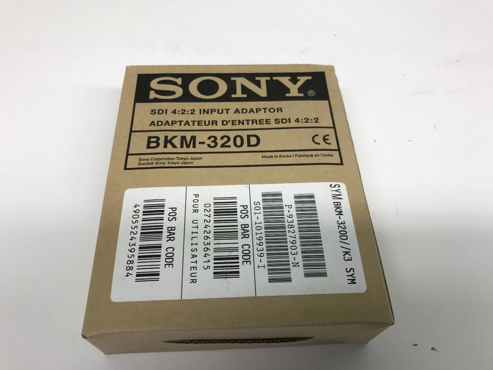 Sony BKM-320D SDI 4 2 2 Input Adapter