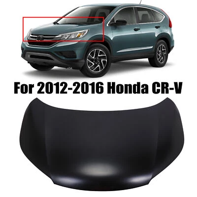 Front Hood Panel Replace For Honda CR-V 2012 2013 2014 2015 2016 Primed Steel Foto 1 de 4