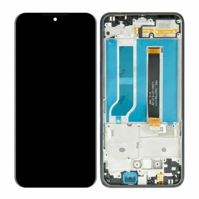 For LG K51 K500 K500UM LCD Display Touch Screen Digitizer + Frame Assembly Black - Image 1 of 4
