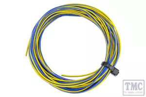 DCW-32YBT DCC Concepts TWIN Wire Decoder Litze 6m (32g) gelb/blau - Bild 1 von 1
