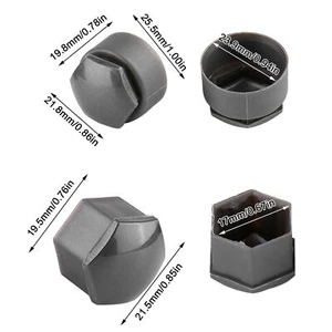 20Stück 17mm Nuss Radnabenschraube Schutz Gegen Diebstahl Abdeckkappe Gray - Bild 1 von 12