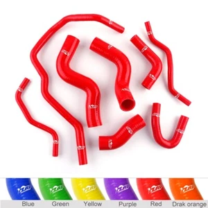 Silicone Radiator Hoses Kit Fit Audi A3 S3 (8P) Seat Lean Golf GTi MK5 2.0 TFSi - Picture 1 of 11
