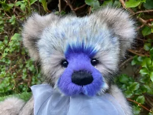 Charlie Bears Blueberry Pudding, plush, LAST ONE - BEAR SHOP - Picture 1 of 14