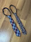 Bundle of 2 Spring Notion zipper ties. Medium 13 inches (ages 4-8)