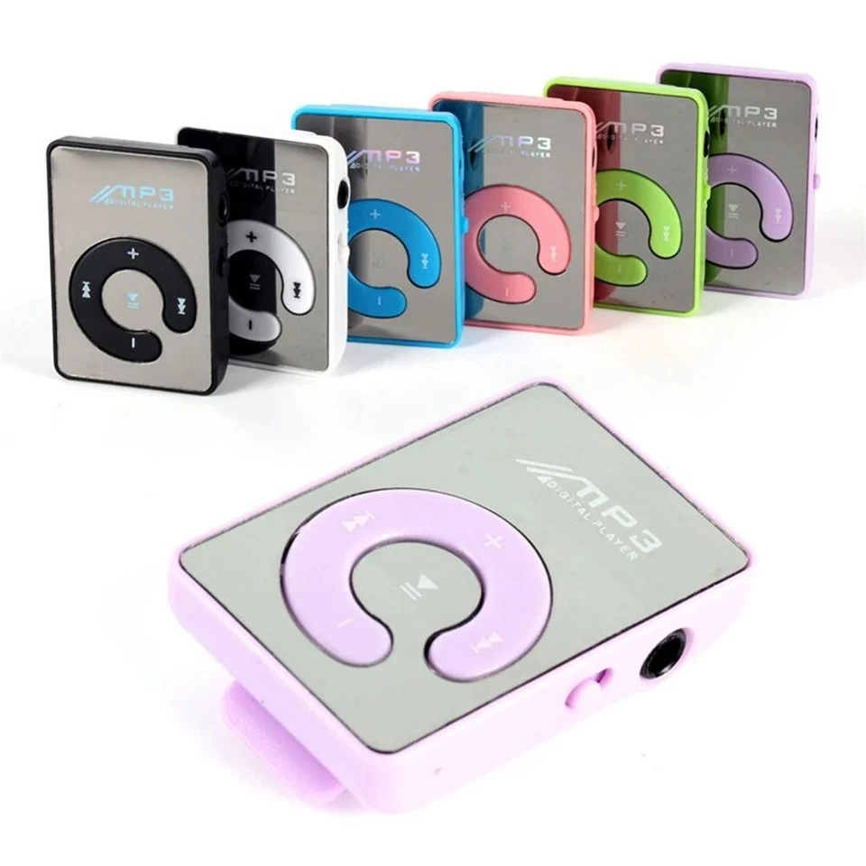C Key Portable HiFi Mini Clip USB MP3 Player Walkman Music Support Micro TF Card - Bild 1 von 4