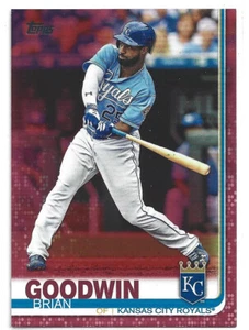 2019 Topps Series 2 Pink Parallel /50 Brian Goodwin #640 - Picture 1 of 1