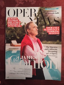 Rara rivista METROPOLITAN OPERA NEWS luglio 2019 James Conlon Speranza Scappucci - Foto 1 di 1