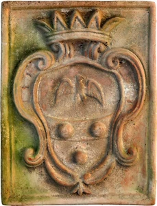 Stemma in terracotta - Terracotta coat of arms 4218 - Bild 1 von 1