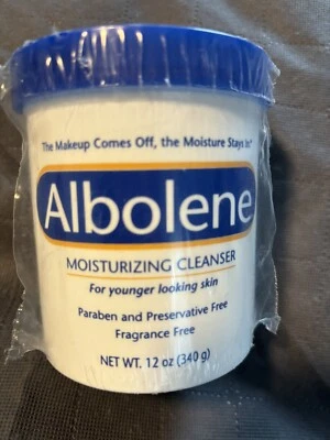 Crema limpiadora hidratante Albolene 12 oz • TAMAÑO XL sin fragancia 12 oz NUEVA Foto 1 de 3