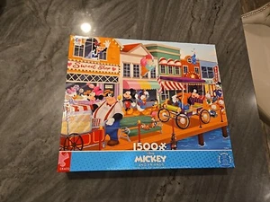 Disney Collection Mickey And Friends 1500 P Puzzle Brand New Ceaco Boardwalk Fun - Picture 1 of 4
