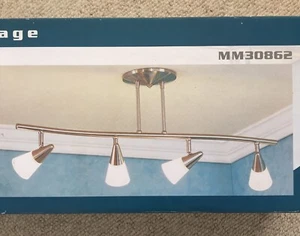 New Pegasus 4 light wave spotlight + 4 x 40w G9 bulbs MM30863 - Picture 1 of 3