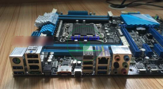 1PCS ASUS P9X79 Socket 2011 Intel X79 USB3.0 eSATA 6Gb/s Motherboard - Photo 1/1