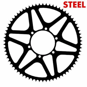 Piñón de acrobacias de acero 70t 525 para Yamaha R7 R6 FZ7 MT-07 Suzuki GSXR (2003-2025) - Imagen 1 de 8