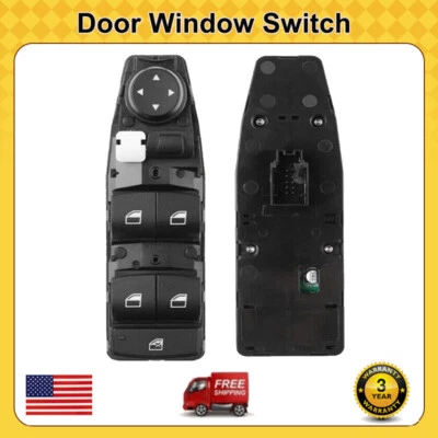 Interruptor de ventana eléctrica delantero izquierdo para BMW 320I 2012-2018 328I 528I 335I 2012-2016 Foto 1 de 4