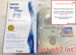 Leveluk F8 Filter für Kangen K8 Wasserionisator Maschine Made by Enagic Japan 2er Set - Bild 1 von 24