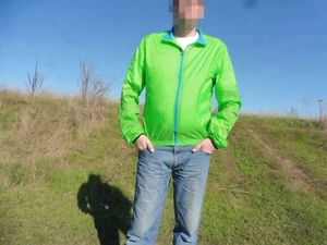Super lightweight Active Touch jacket - size L - shiny nylon - glanz - Picture 1 of 12
