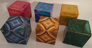 Designer Paper Note Cubes 3.5'' X 3.5'' 600+ Sheets/Box, Select: Design on Box - Picture 1 of 13