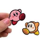 Pioneer Kirby of the Stars Kirby Waddle Dee Patch Seal Iron Adhesive Dual Use CV