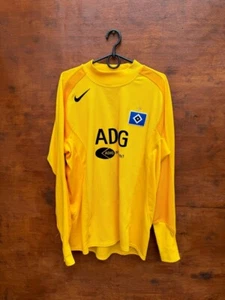HAMBURG SV GERMANY 2004/2005 GOALKEEPER FOOTBALL SHIRT NIKE SIZE L - Picture 1 of 9