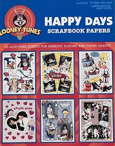 Brand New: Looney Tunes HAPPY DAYS SCRAPBOOK PAPERS Craft Leisure Arts 1792 - Bild 1 von 2