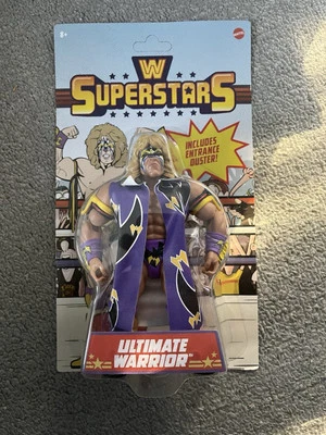 WWE superstars series 2 ultimate warrior (Unpunched) - Image 1 of 2
