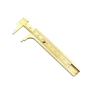 Pinza de latón miniatura 100M calibre Vernier para mediciones precisas - Imagen 1 de 12