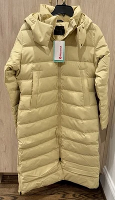 NWTs Marmot Women’s Prospect Down Coat. Light Oak. X-Large (MSRP $550) - Image 1 of 4