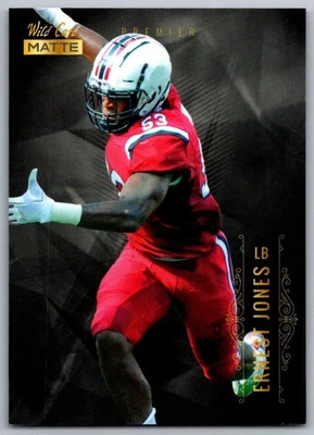 2021 Wild Card Matte White Ernest Jones South Carolina Gamecocks #MBC-36 - Image 1 of 2