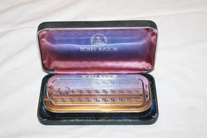 Antique Vintage Rolls Razor Made in England 1920's Shaving Strop Blade - Picture 1 of 16