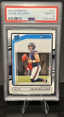Panini Donruss 2024 - Clasificado novato Caleb Williams #327 (RC) PSA 10 Foto 1 de 2