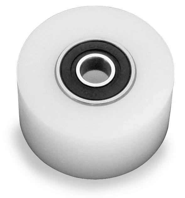 Rolo de corrente Modquad branco 32mm topo #CR2-W para Honda/Kawasaki/Yamaha/Suzuki - Imagem 1 de 1