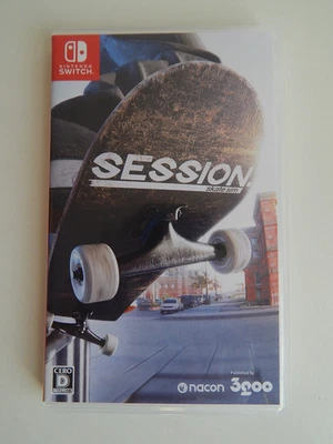 Session Skate Sim Game in Case! Nintendo Switch! JPN Japanese NTSC-J - Image 1 of 2