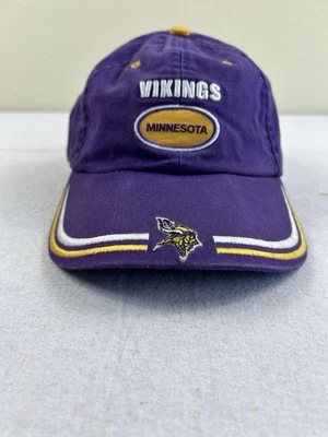 Boné Minnesota Vikings alça traseira roxo Reebok grade ajustável novo com etiquetas - Imagem 1 de 4