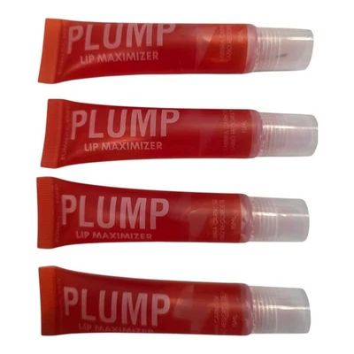 Nuevo Lote De 4 Maximizadores Labiales Románticos Lluvia Relluvia 15ml Foto 1 de 2