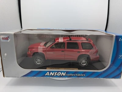 1/18 Anson Dodge Durango Red HTF NIB - Image 1 of 4
