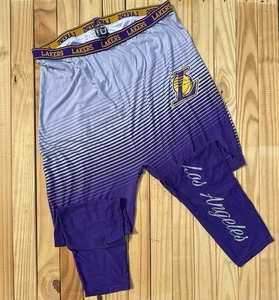 Los Angeles Lakers Men’s Lounge Pants Size 3XL Purple White NBA Soft Pants - Picture 1 of 11