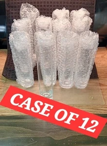 Estuche de 12 - Jarrón cilíndrico de vidrio transparente 7,5" T x 1,75" D, boda clásica - Imagen 1 de 13