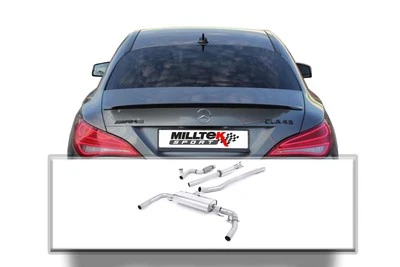 Milltek Sportauspuffanlage Mercedes CLA 45 AMG, C117, Bj. 2013-2018 - Bild 1 von 2