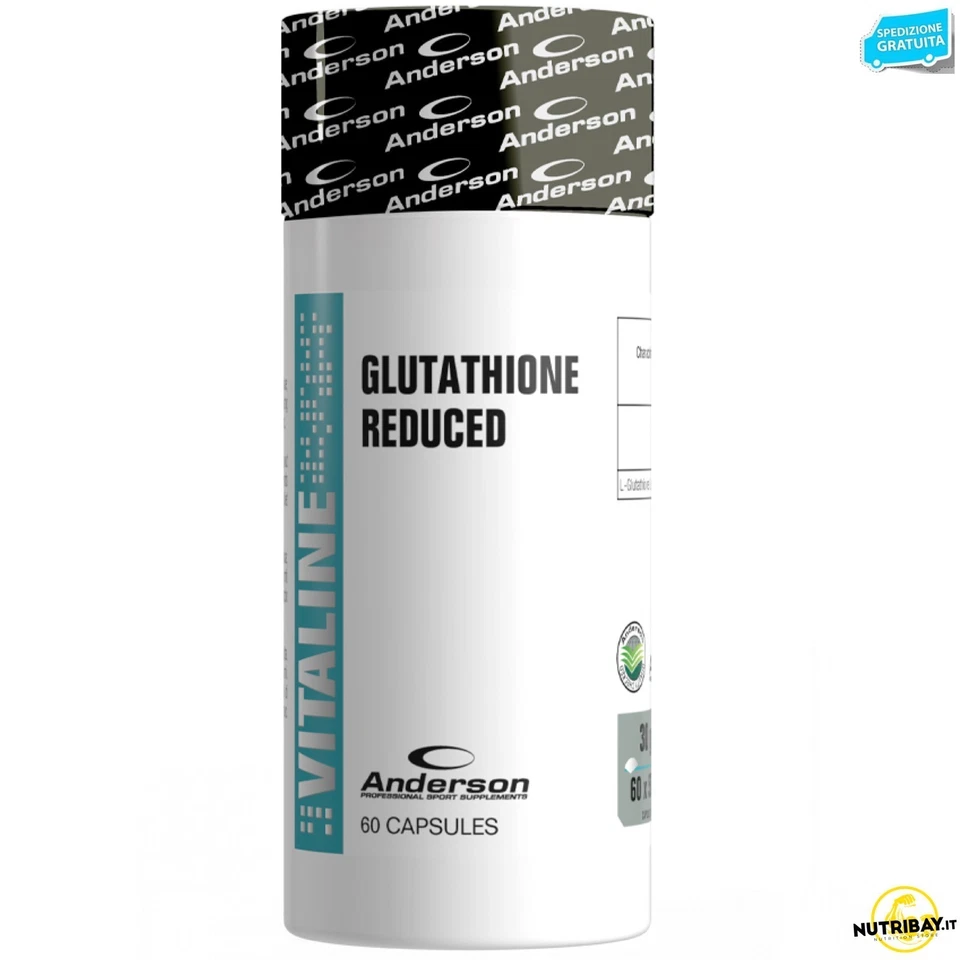Anderson Glutathione Reduced - 60 caps Glutatione ridotto