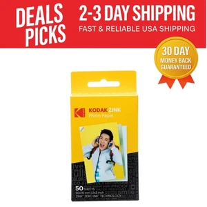 50 Sheets of 2x3  ZINK Photo Paper - Create Stunning Instant Photos - Picture 1 of 10