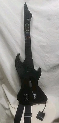 Black Axe Guitar Hero  Psyclone Essentials PS3 PSE3300 With Dongle Playstation 3 - Image 1 of 4
