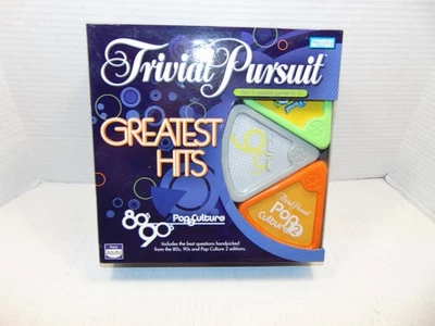 Trivial Pursuit Greatest Hits COMPLETE Parker Brothers 2007 80s 90s Pop Culture - Image 1 of 4