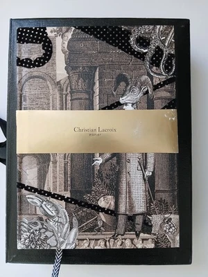 EXQUISITE Christian Lacroix Papier 2016 ASTROLOGIE Flocked Journal - Image 1 of 4