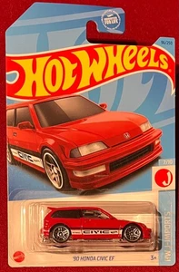 HOT WHEELS J-IMPORTS '90 HONDA CIVIC EF RED 96/250 . SIEHE KOMBIANGEBOTE! - Bild 1 von 1