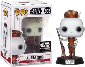 Funko Pop! Figura Vinilo Exclusiva Star Wars Aurra Sing #303 Smuggler’s Bounty - Imagen 1 de 1