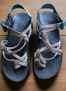 Chaco ZX/2 Classic Womens Size 8 Black Beach Outdoor Hiking Strappy Sandals - Picture 1 of 6